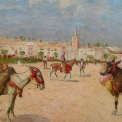 Aguadores en las afueras